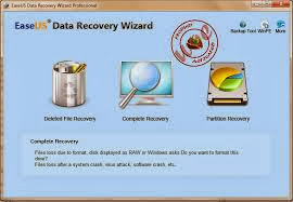 EaseUS Data Recovery Wizard Professional v7.0 Full Version Free Download