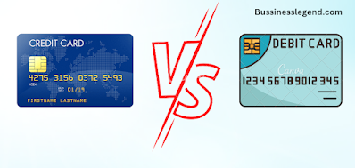 different between Credit Cards vs Debit Card | Credit Cards in UK
