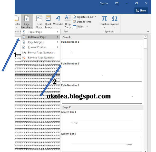 Cara Mudah Membuat Nomor Halaman Secara Otomatis di Microsoft Word