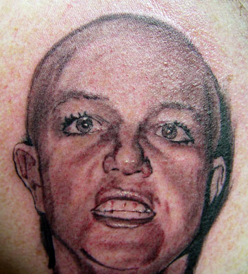 This has to be the nastiest tattoo ever.