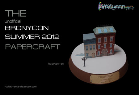 2012 Summer Bronycon Papercraft