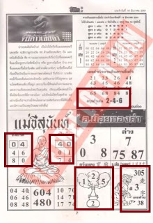 Thai Lottery 4pc First Paper For 16-12-2018 