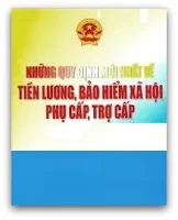 phụ cấp trợ cấp cán bộ công chức viên chức