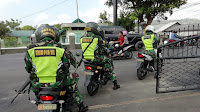 Anggota Kodim 0410/KBL Lakukan Patroli Guna Keamanan Warga