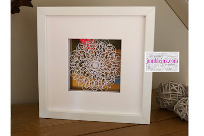 Mandala 3D Paper Cut Light Box