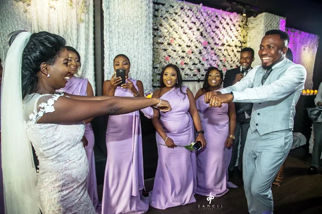 Film Maker Theo Ukpaa weds his British/Nigerian sweetheart Tola Adesokun in private beach wedding (photos)