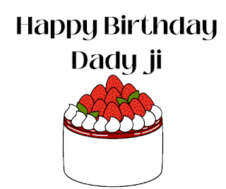 happy birthday daddy ji cake