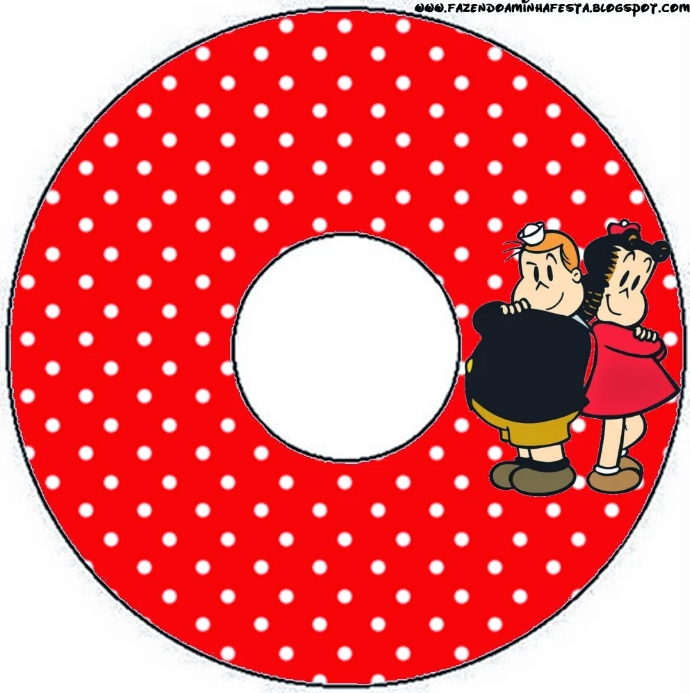 The Little Lulu Show Free Printable CD Labels.