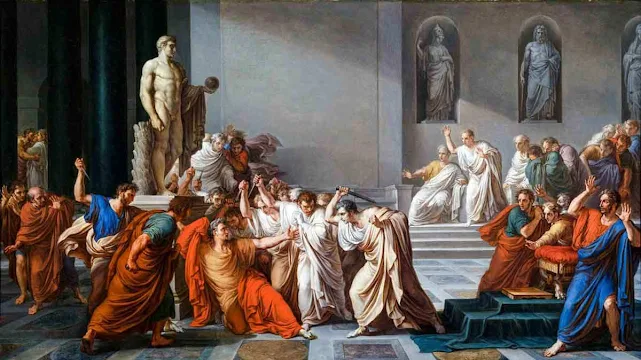 Смерть Юлия Цезаря Винченцо Камуччини, 1806 год.