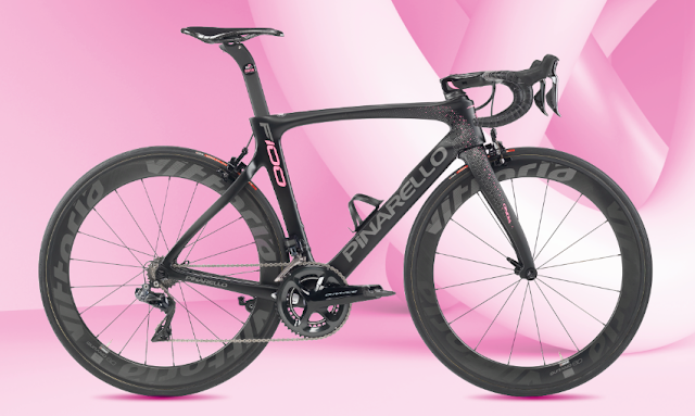 Pinarello nos sorprende con la F100, su bici Pro-Giro, que celebra el centenario de la carrera rosa