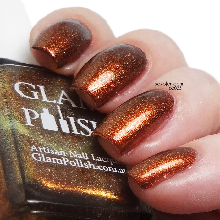 xoxoJen's swatch of Glam Polish Unhappy Darling?