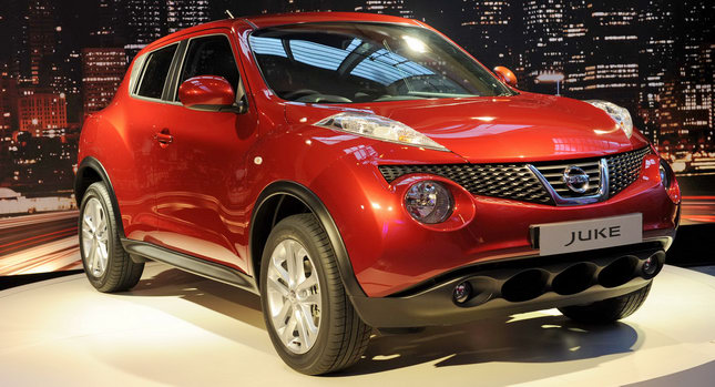 Nissan's controversially styled Juke compact crossover model will be priced 