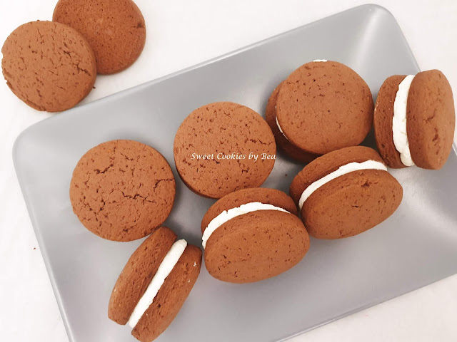 Alfajores de chocolate marplatenses