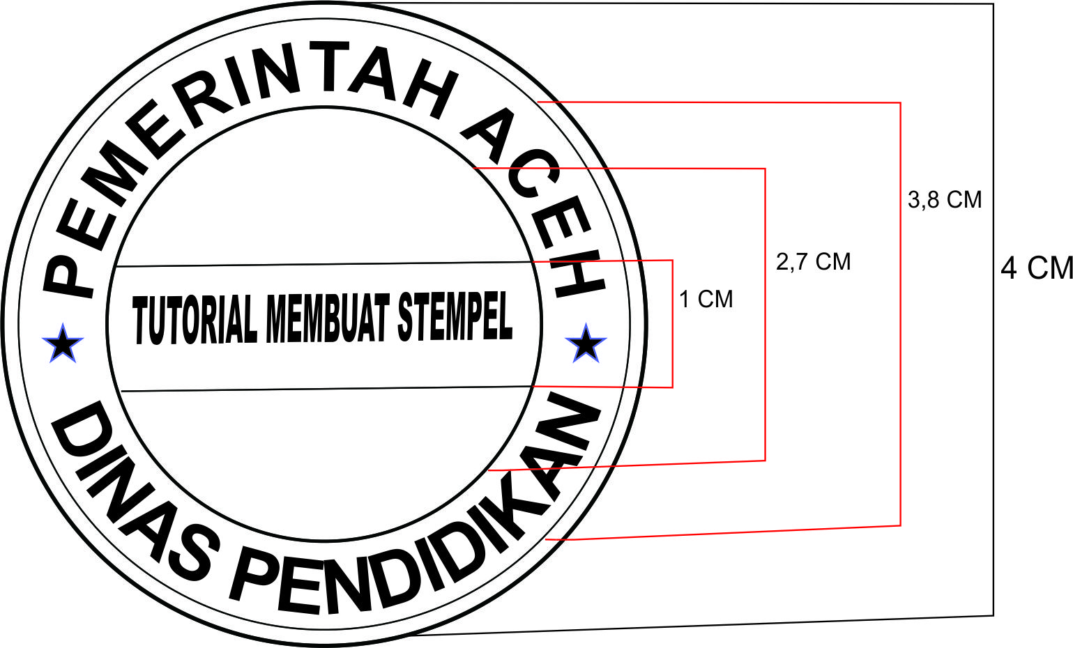 Cara Membuat Stempel Bulat Dengan Corel Draw Ucorel