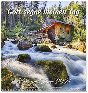 Kalender, Gott segne meinen Tag: 3-Monats-Terminer