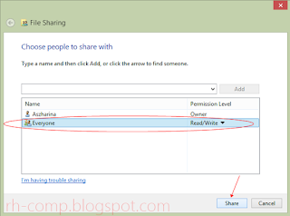 Cara Mentransfer File Lewat Kabel LAN