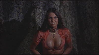 Caroline Munro's chest