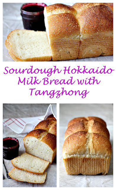 Sourdough Hokkaido Milk Bread with Tangzhong