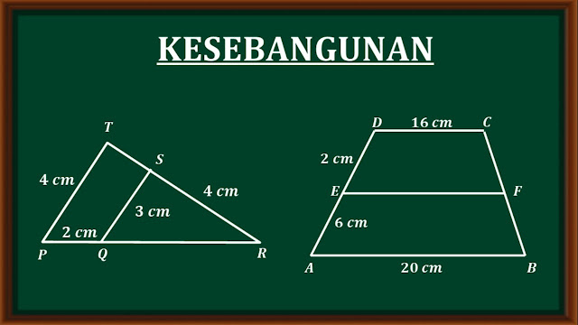 Pengertian Kesebangunan dan Kekongruenan: Ilustrasi, Soal