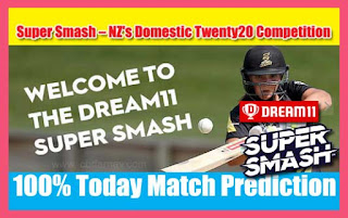Dream 11 Team Prediction WEL vs AUK 16th Match Super Smash T20 Captain & Vice Captain