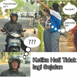 Meme tukang ojek nanya jalan