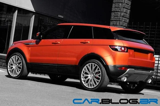 Range Rover Evoque 2012 - laranja