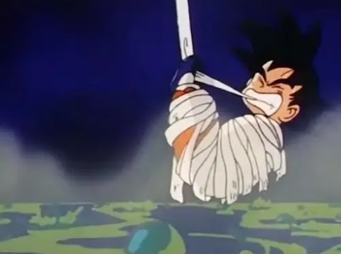 Dragon Ball Capitulo 72: La pelea de Son Goku en el baño del diablo