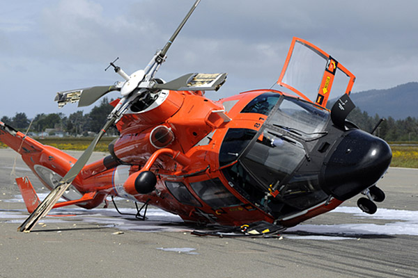 Mais um acidente com helicóptero do US Coast Guard esse ano
