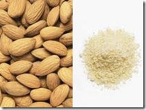 almonds and almond meal