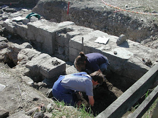 Arkeoloji kazı alanı