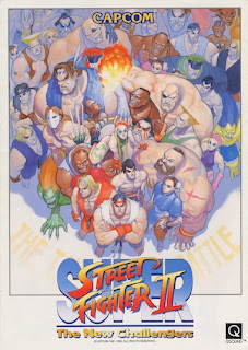 super street fighter ii 2 sf2 streetfighter poster