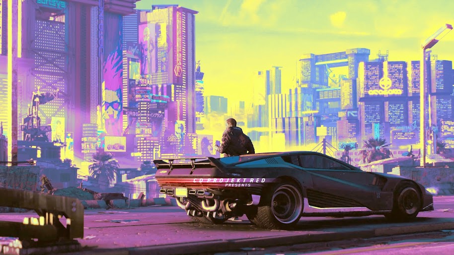 Cyberpunk 2077 V Car Quadra V Tech 4k Wallpaper 46
