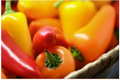 Red and Yellow Bell Peppers