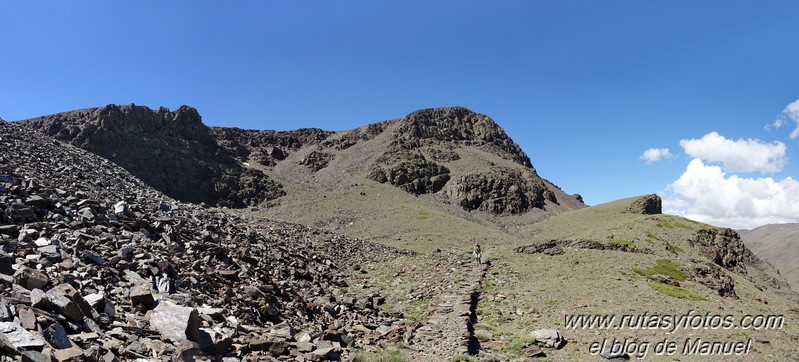 Subida al Caballo desde Peña Caballera