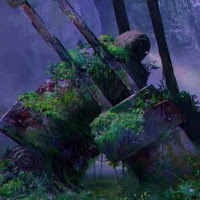 HiddenOGames - HOG Mysterious Gloomy Forest Escape