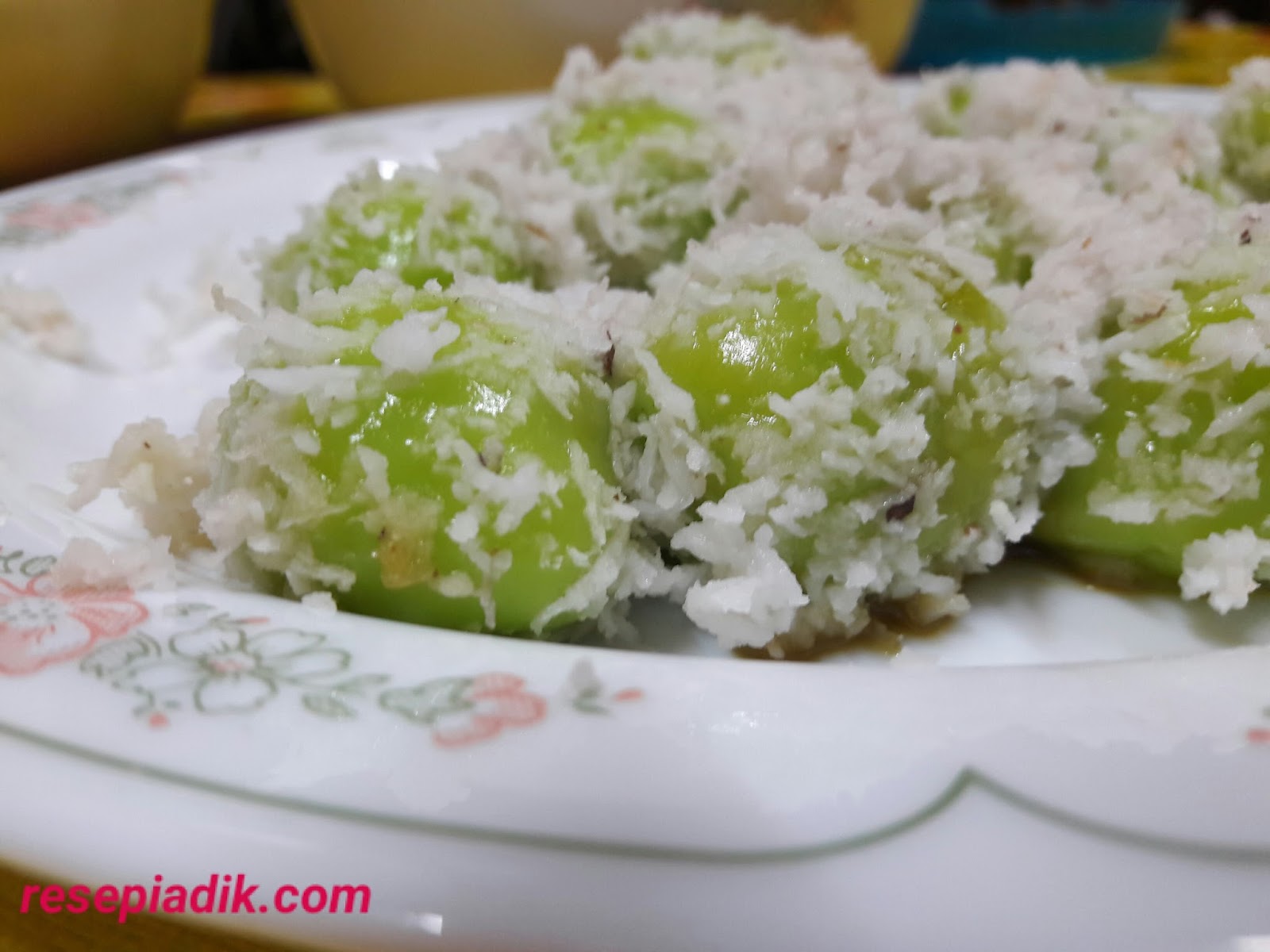 Resepi Kuih Buah Melaka / Onde - Onde - Resepi Adik