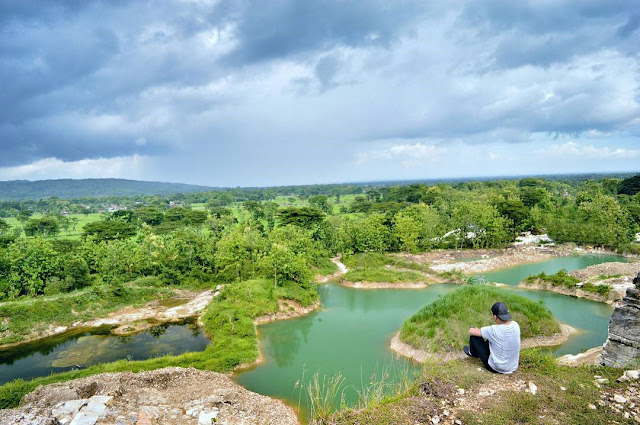 telaga biru gunungkidul jogja