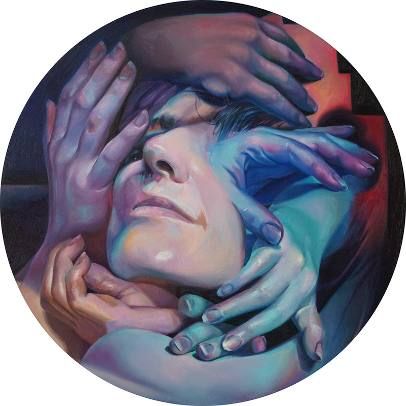 Paintings by Scott Hutchison.