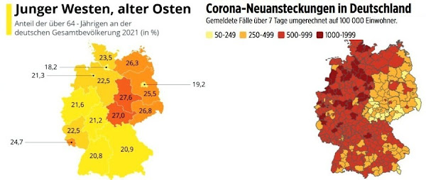 Sommmrwelle altes Deutschland Grafik Corona