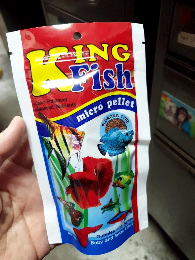 อาหารปลาสอด คิงฟิช king fish เม็ดจิ๋ว