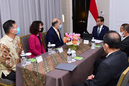 Jokowi Terima Kunjungan Chairman dan CEO Air Products, Tindak Lanjuti Rencana Investasi