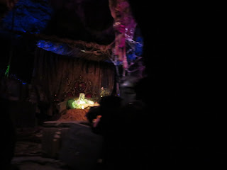 Skeleton in the Bed Cave Scene Pirates of the Caribbean Ride Disneyland