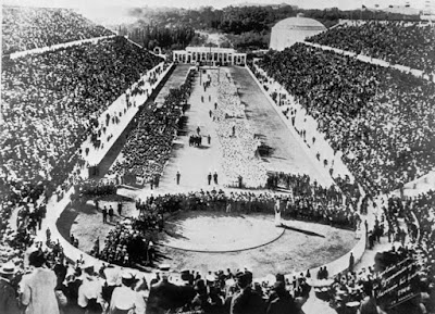 Ceremonia de inauguración Juegos Olímpicos Atenas 1896