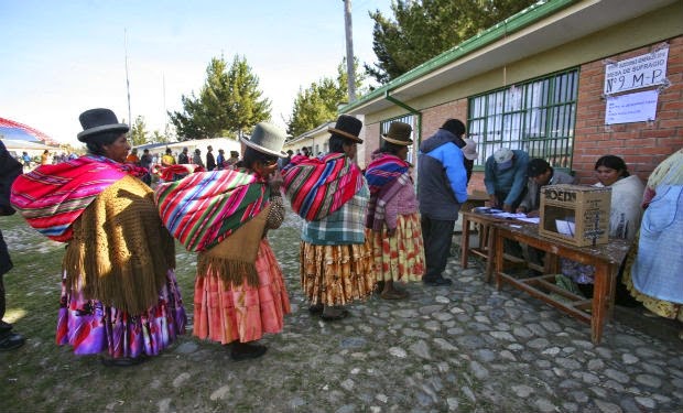 Elecciones en Bolivia 2015