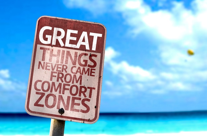 Step Out Of Your Comfort Zone Image Quote