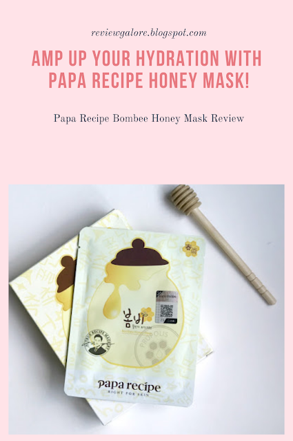 Papa Recipe Bombee Honey Mask Pinterest Review