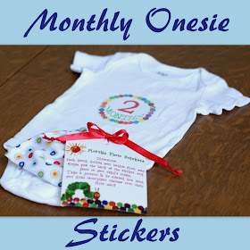 Monthly Photos-Free Printable Month Stickers Roundup