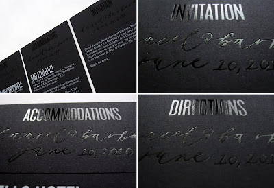 modern wedding invitations look attractive