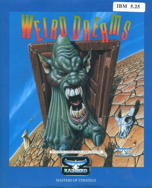 Portada videojuego Weird Dreams - Rainbird Software