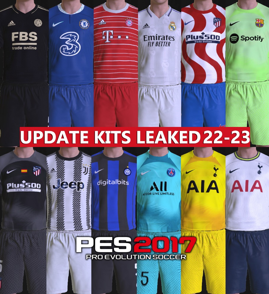 PES 2017 | New Leaked Kitpack V2 Season 2023